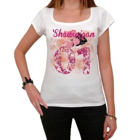 01, Shawinigan, Women's Short Sleeve Round Neck T-shirt 00008