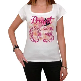 03, Brant, Women's Short Sleeve Round Neck T-shirt 00008