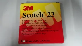 3M Scotch 23 Rubbing Splicing Tape 3/4" X 30Ft | Model : 3M-S23