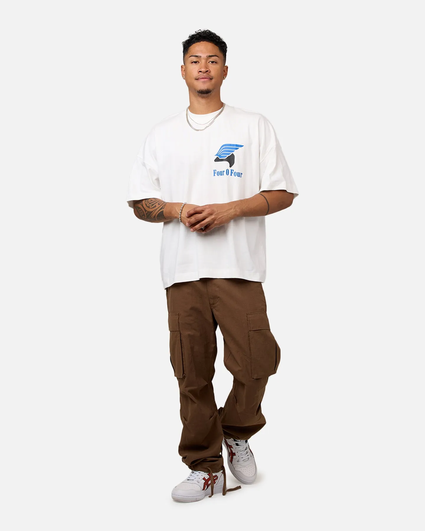 404 Established T-Shirt Off White