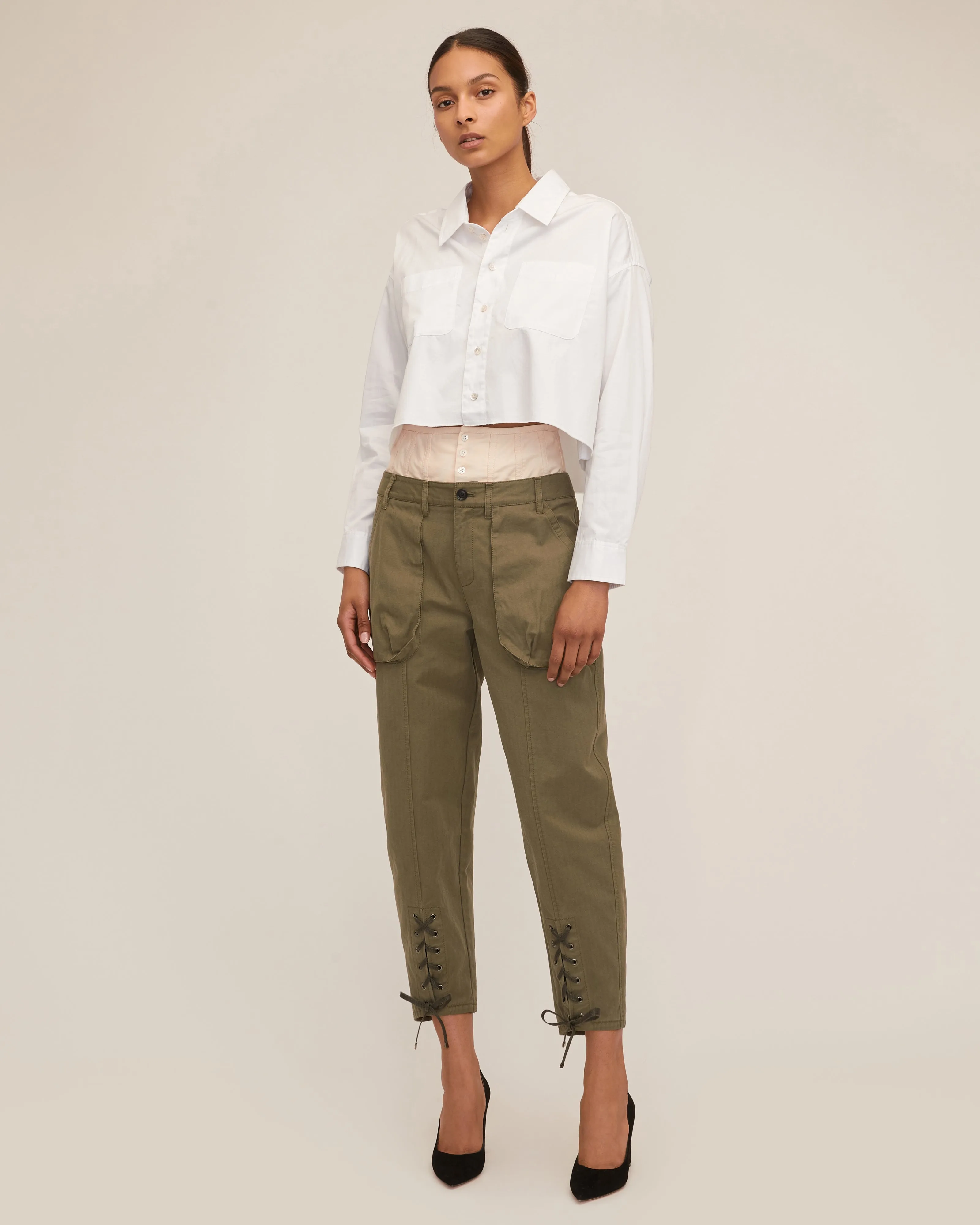 Ada Corset Tapered Leg Pant