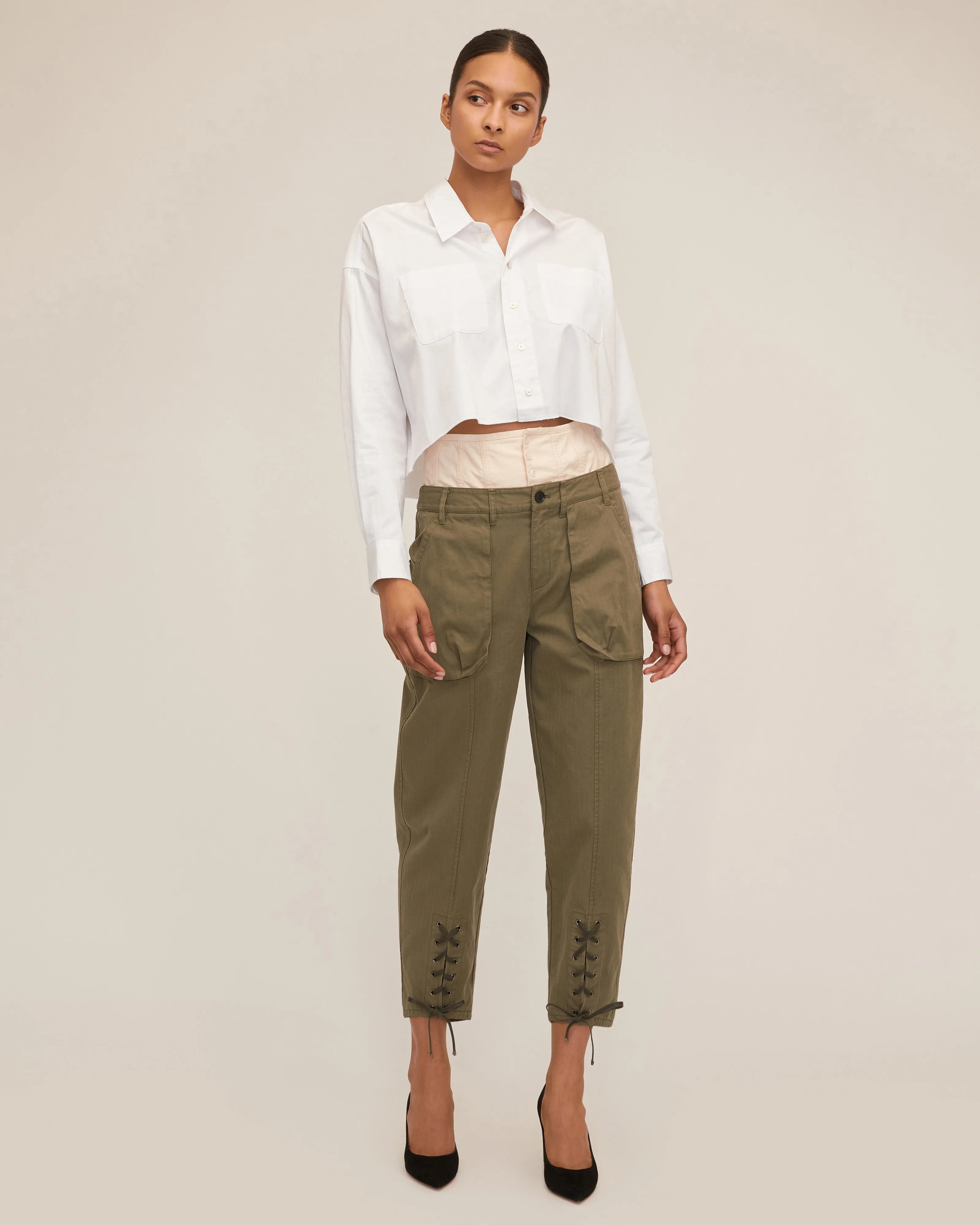 Ada Corset Tapered Leg Pant