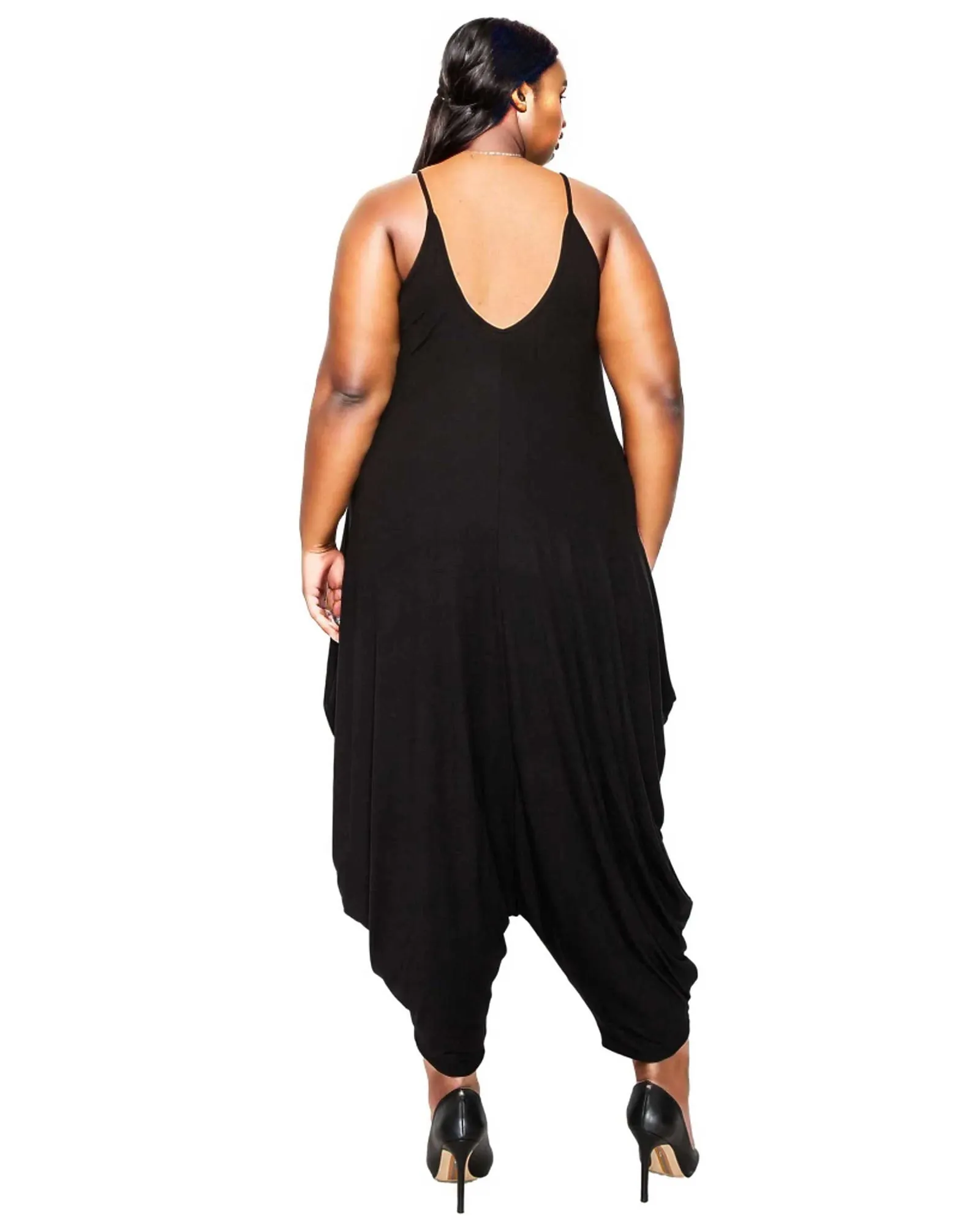 Addison Harem Jumpsuit | Black