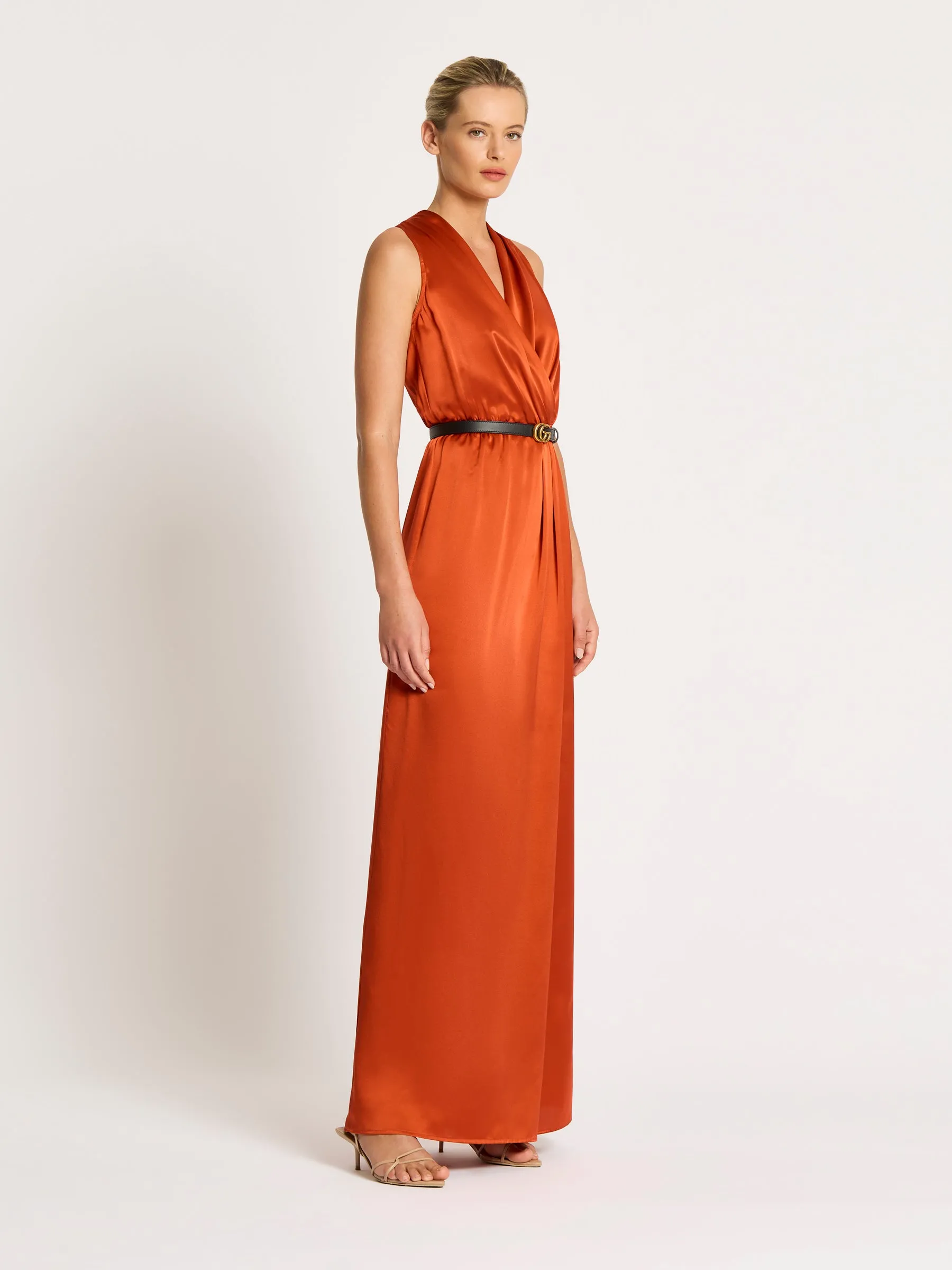 Adele Gown - Tangerine