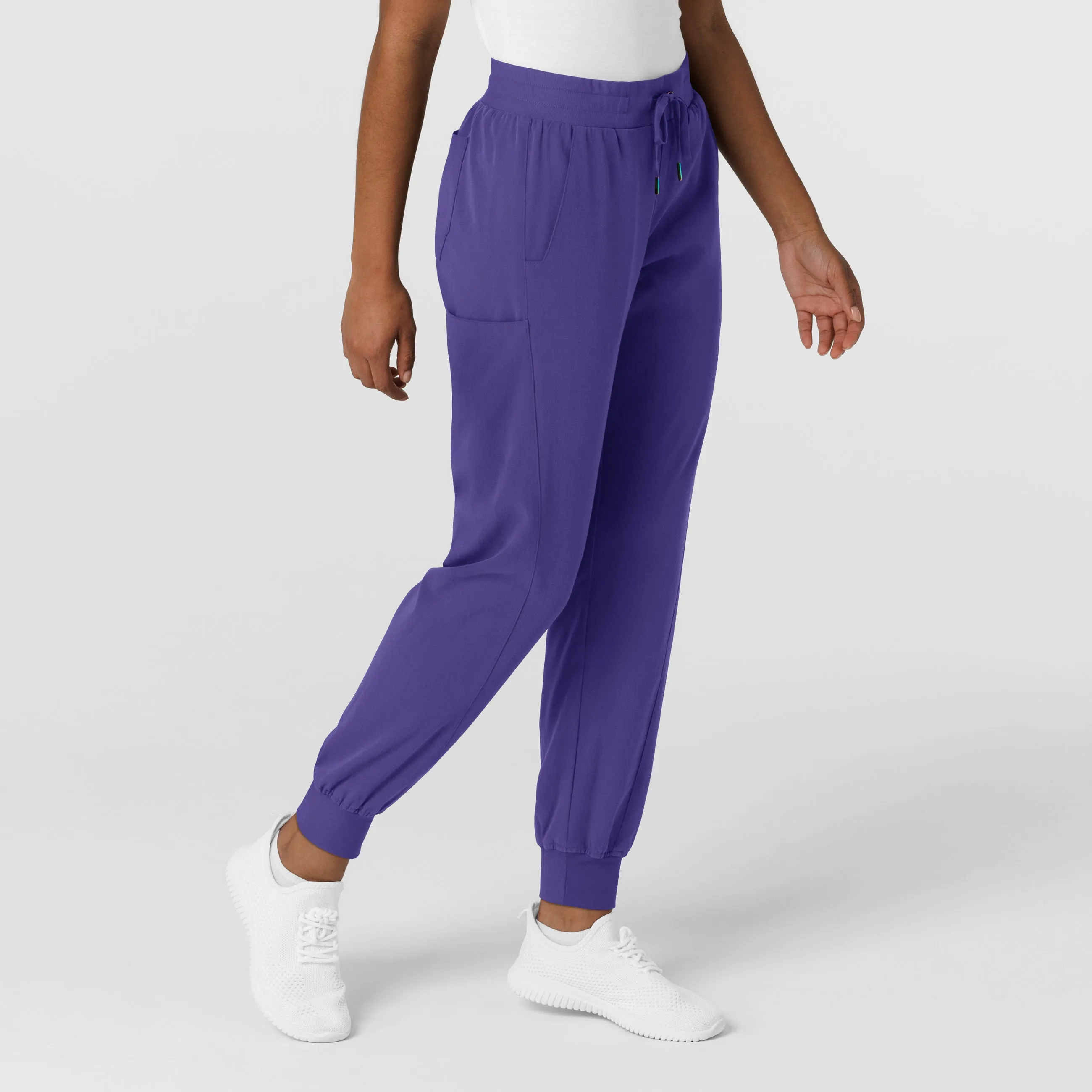 Aero Remix Women's Cargo Jogger Scrub Pant - Grape