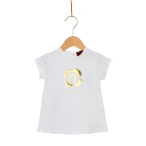 Aigner Kids Baby Girl's Bright White T-Shirt