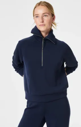 AirEssentials Half Zip in Timeless Navy