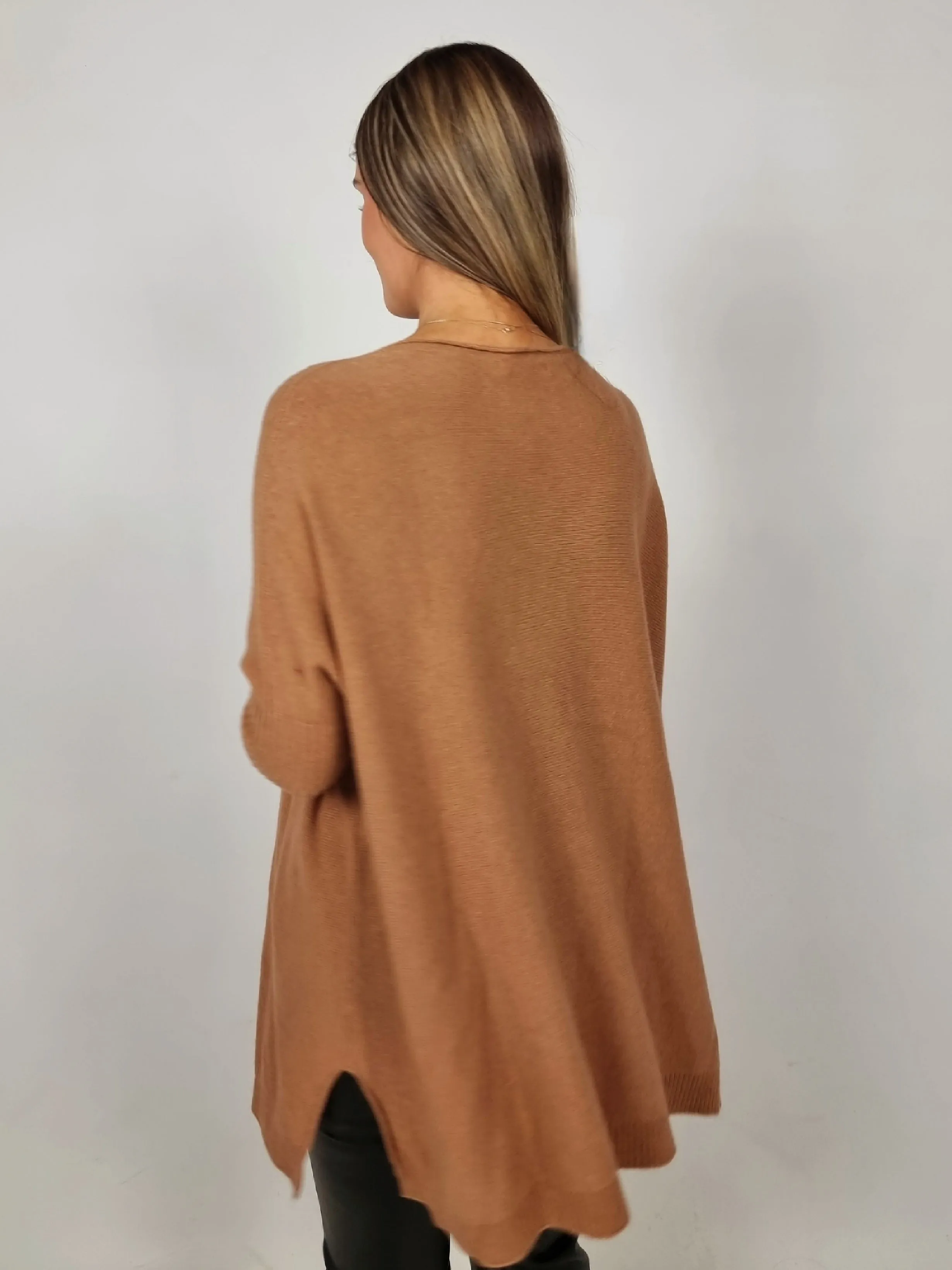 Alexandre Laurent Cognac Knited Sweater