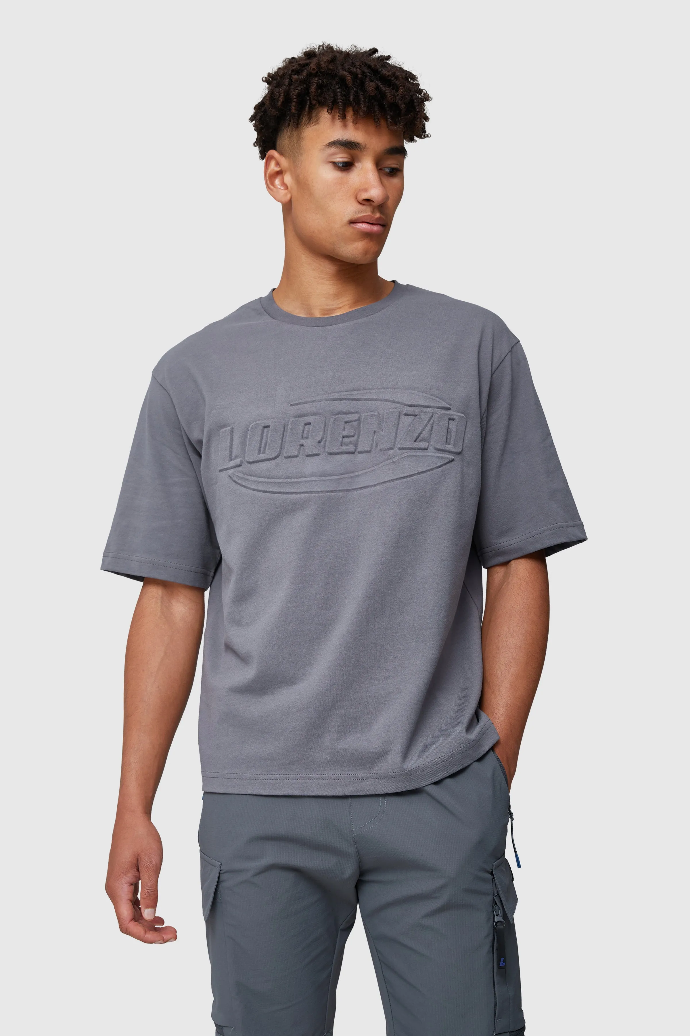 ASCEND ORBIT TEE- GREY