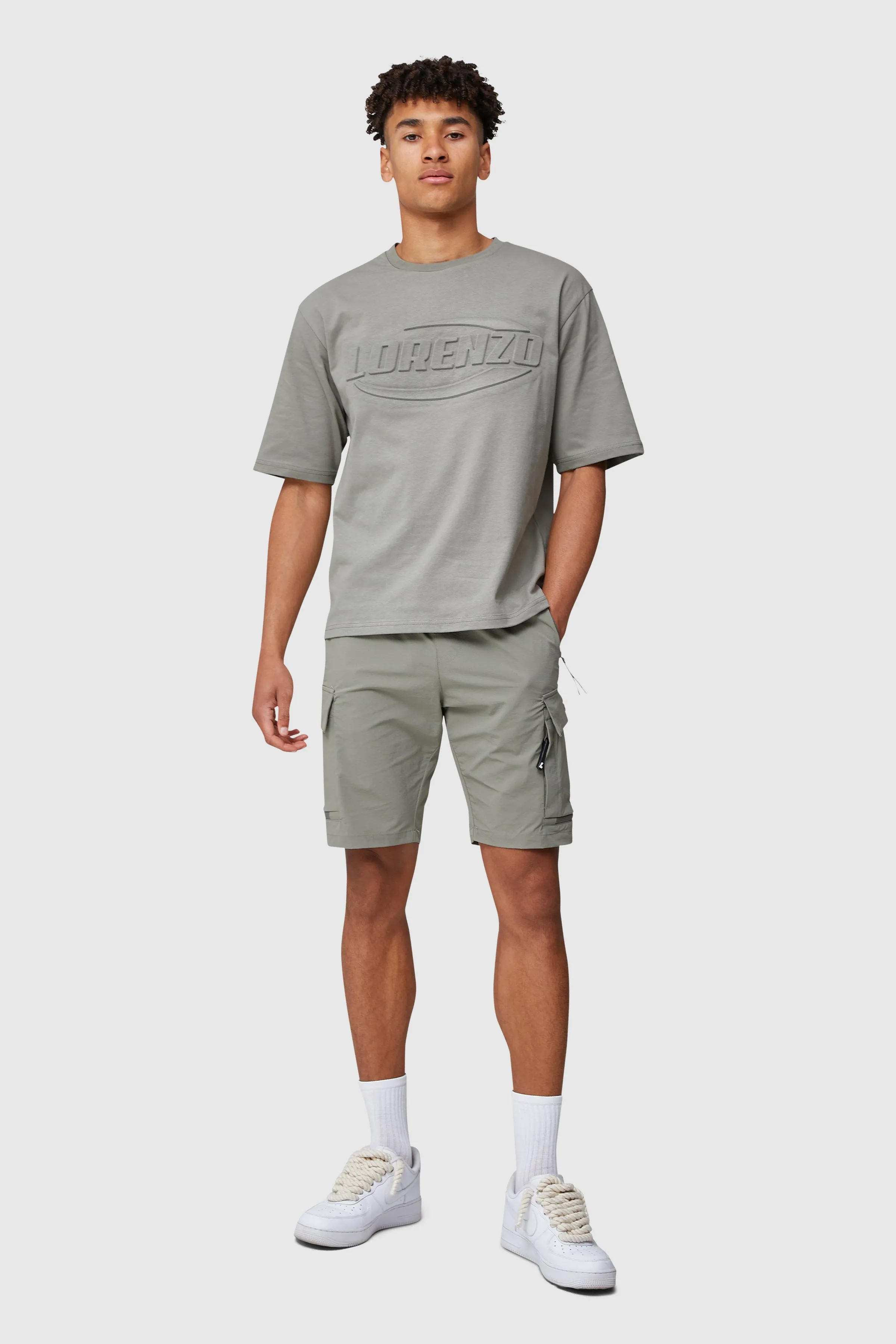 ASCEND ORBIT TEE- SAGE