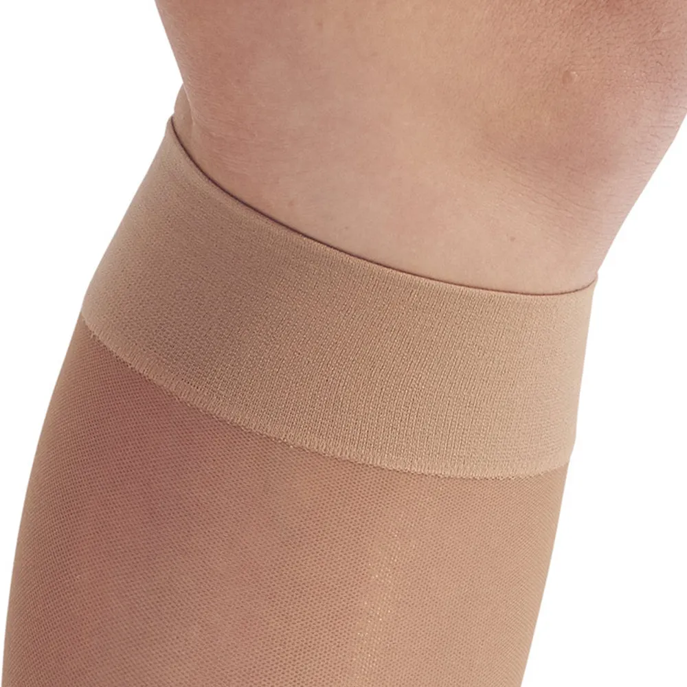 AW Style 44 Sheer Support Open Toe Knee Highs - 20-30 mmHg