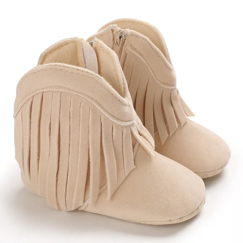 Baby Cowboy Fringe Prewalker Boots