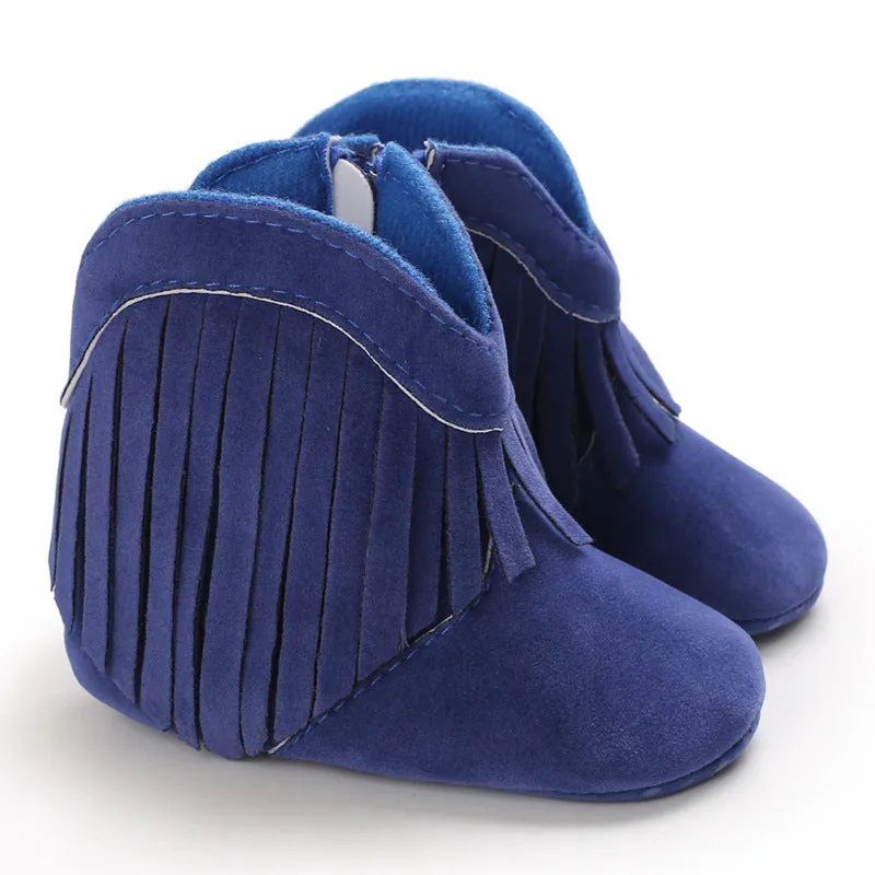 Baby Cowboy Fringe Prewalker Boots