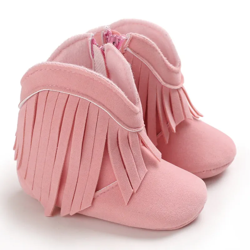 Baby Cowboy Fringe Prewalker Boots