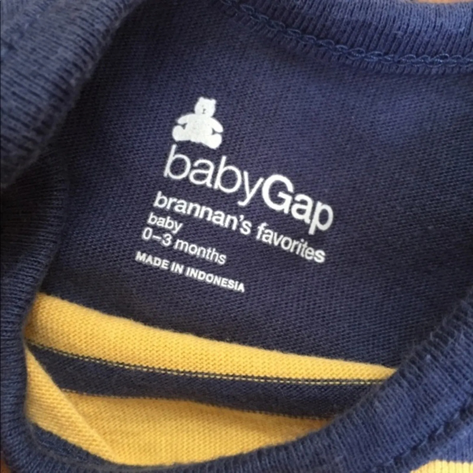 Baby Gap Long-Sleeve Bodysuit Bundle 0-3 Months