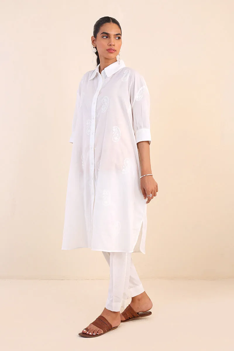 Bahar Collared Tunic