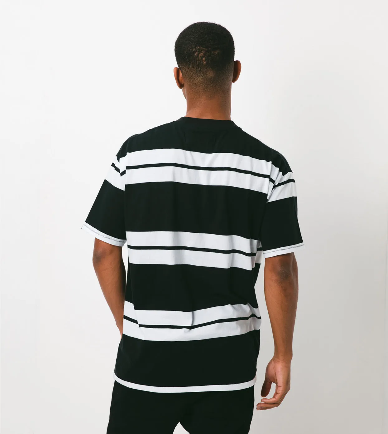 Bands Box Tee Black/White