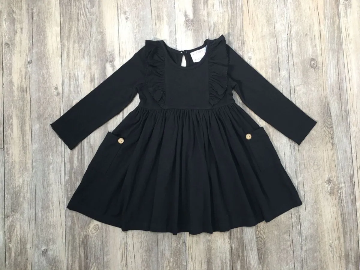 Bella Pocket Dress - Black