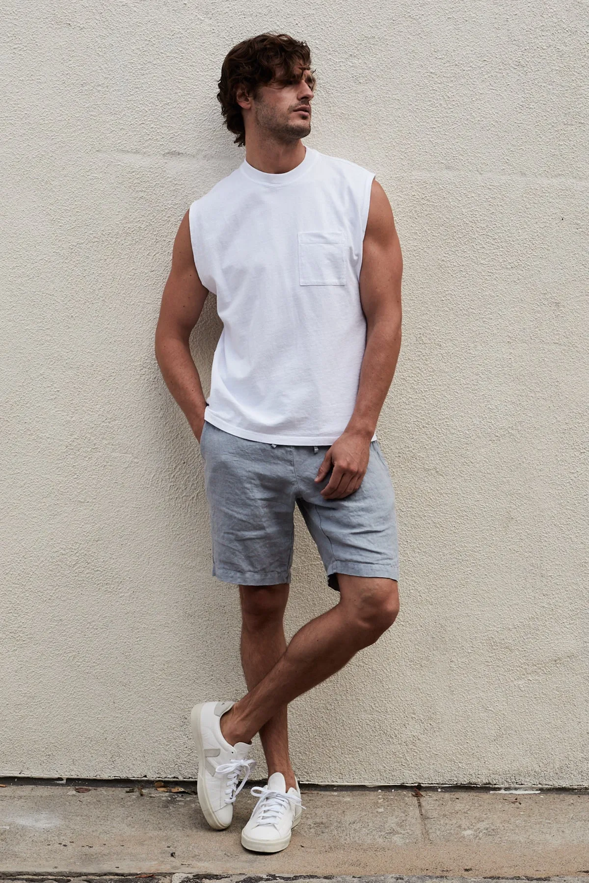 BODHI CREW NECK MUSCLE TEE