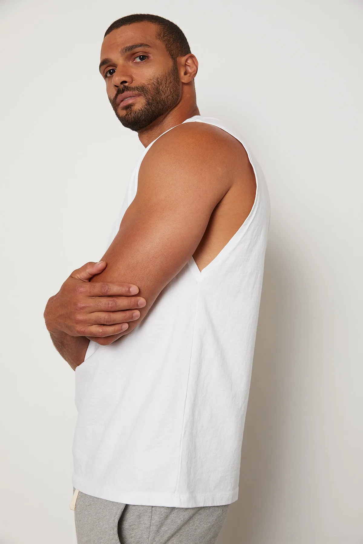 BODHI CREW NECK MUSCLE TEE