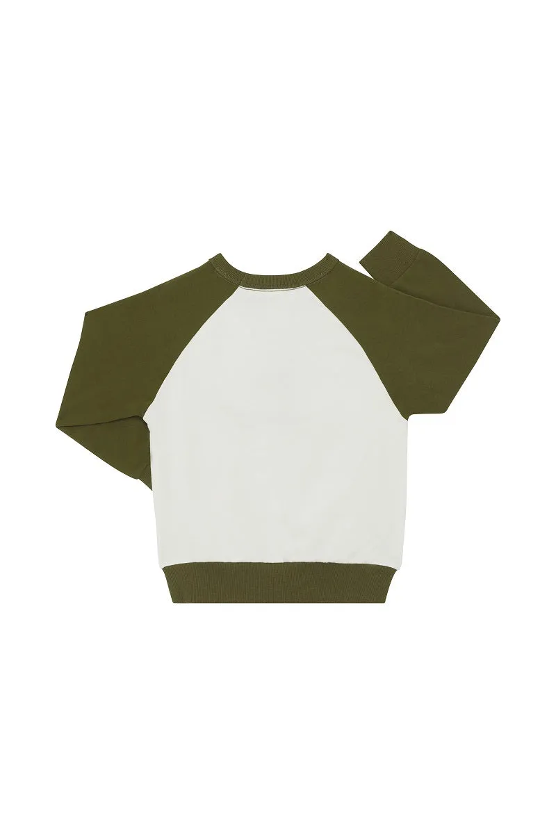 Bonds Kids Soft Threads Pullover - Bonds Game Day Khaki