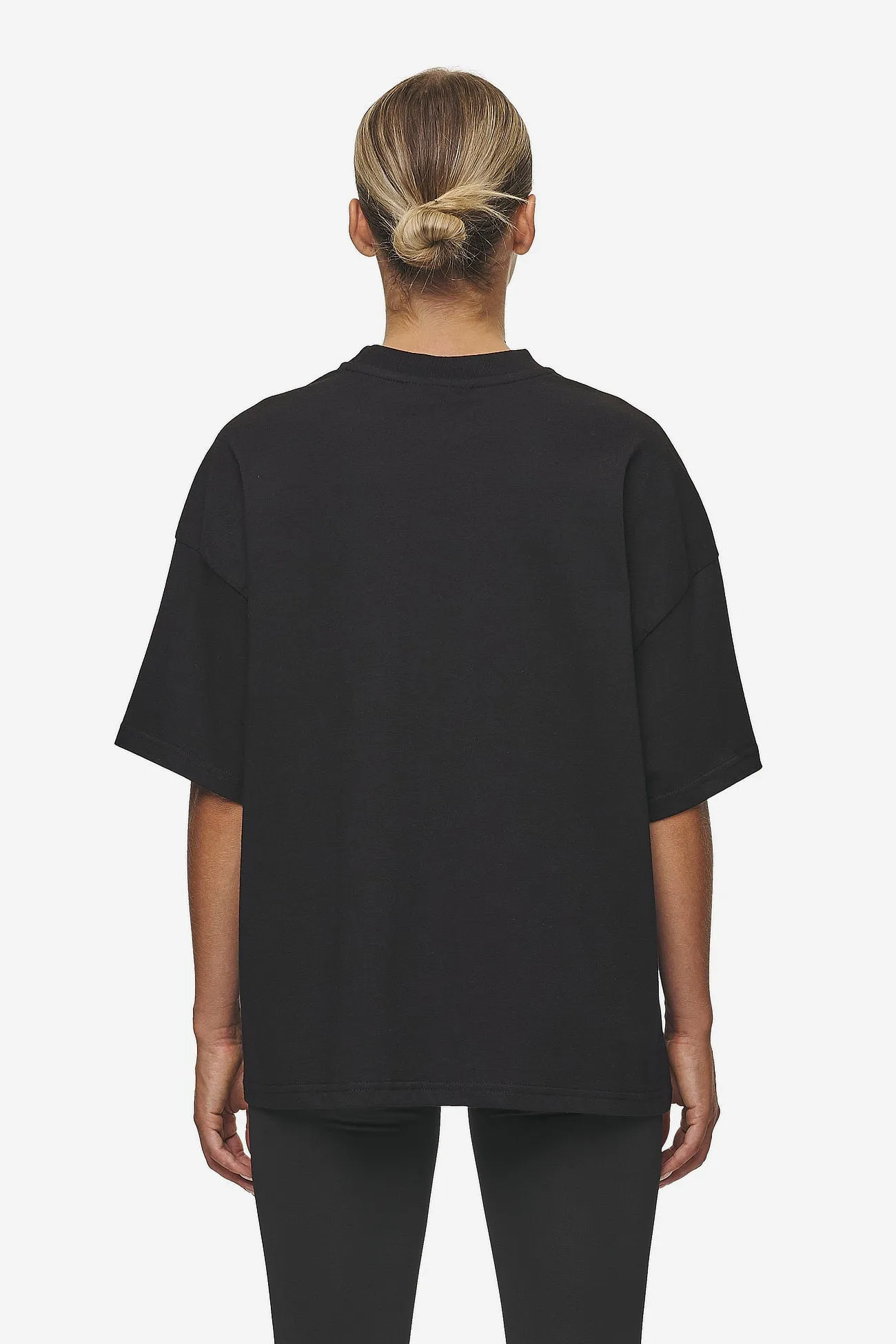 Bracy Heavy Oversized Tee Black White Gum