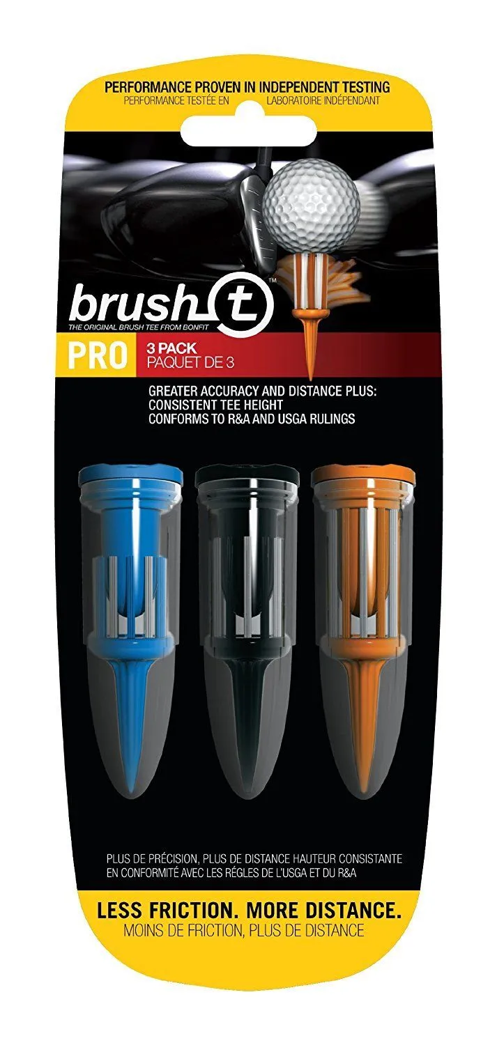 Brush-t Assorted 3 Pack 3-Wood, Driver & Oversize