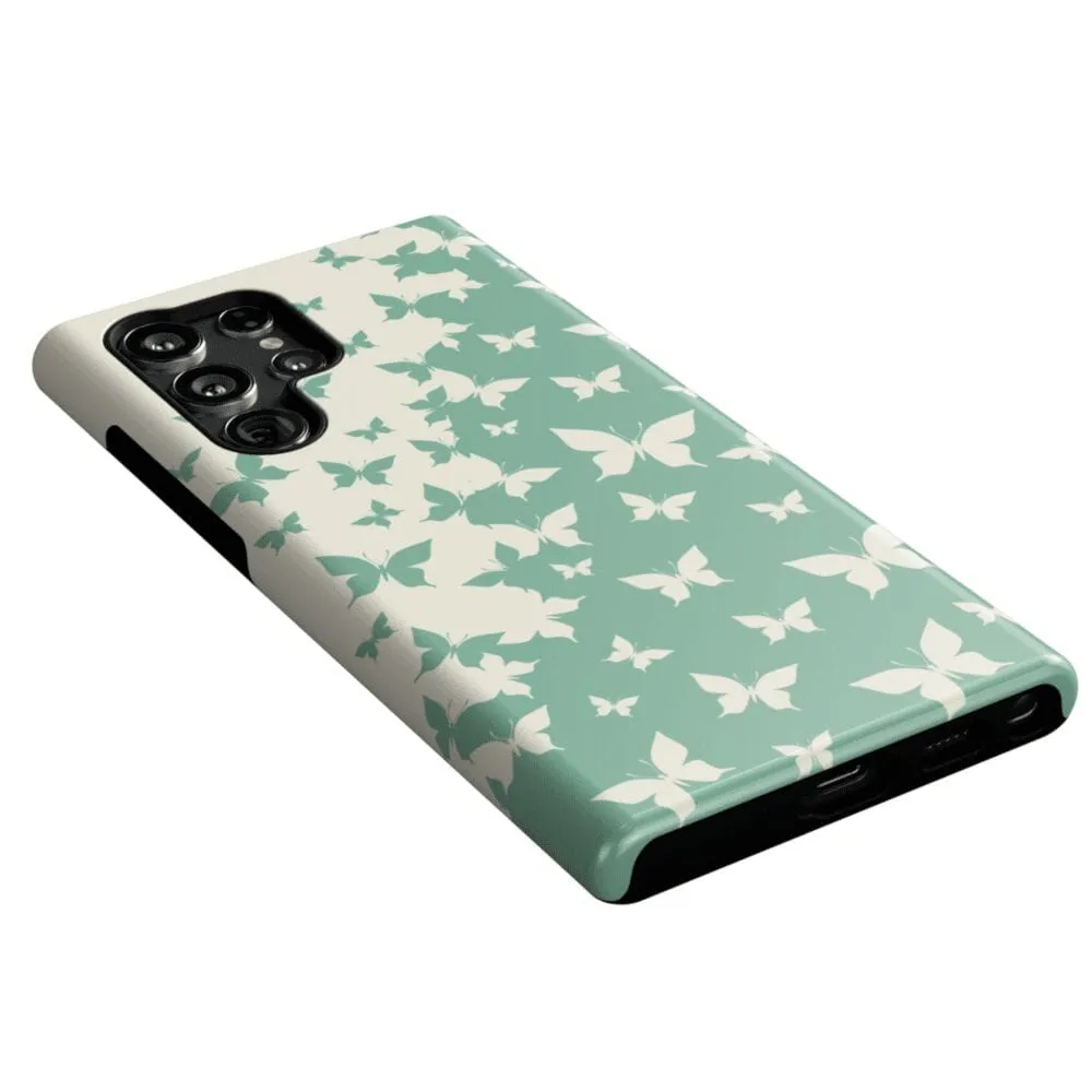 Butterfly Effect | Sage Colorblock Samsung Case