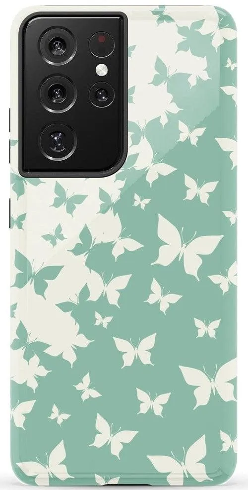 Butterfly Effect | Sage Colorblock Samsung Case