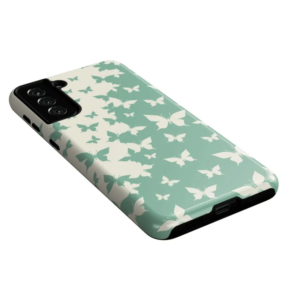 Butterfly Effect | Sage Colorblock Samsung Case