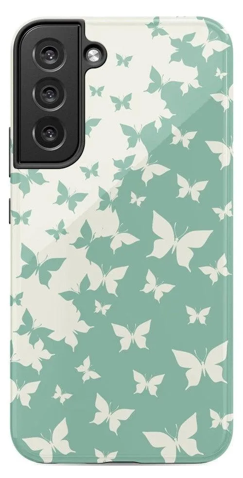 Butterfly Effect | Sage Colorblock Samsung Case