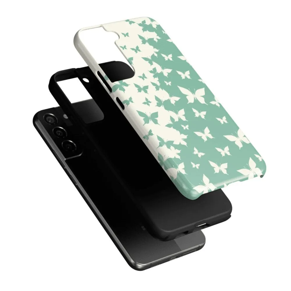 Butterfly Effect | Sage Colorblock Samsung Case