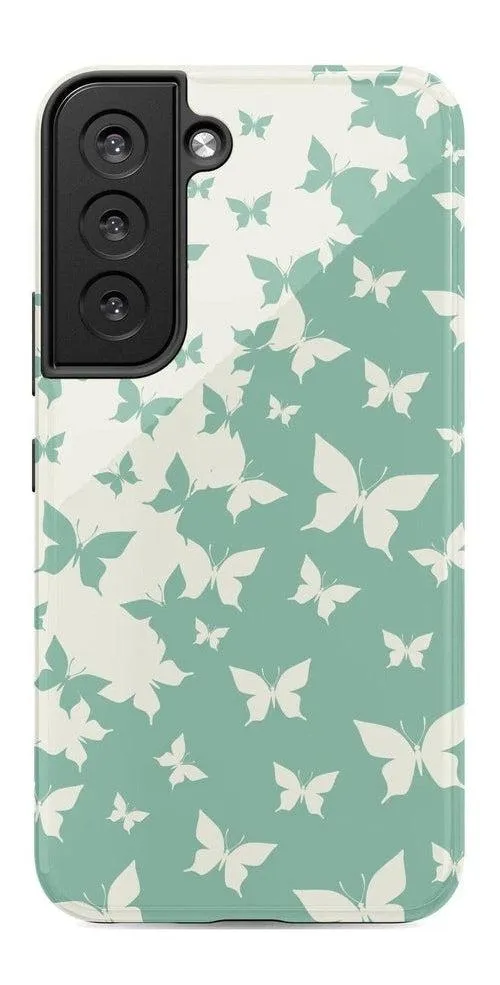 Butterfly Effect | Sage Colorblock Samsung Case