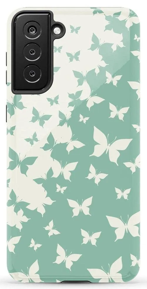 Butterfly Effect | Sage Colorblock Samsung Case