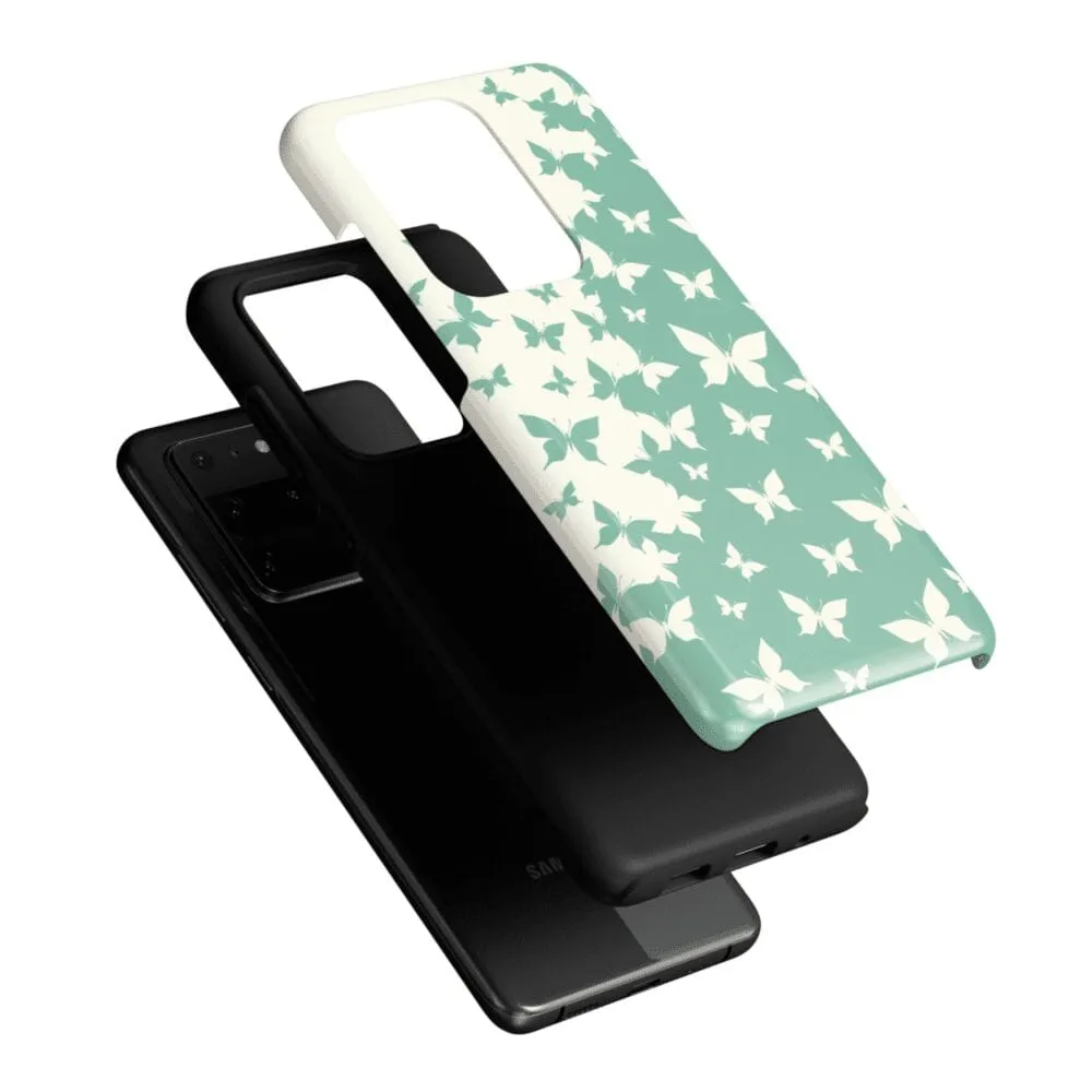 Butterfly Effect | Sage Colorblock Samsung Case