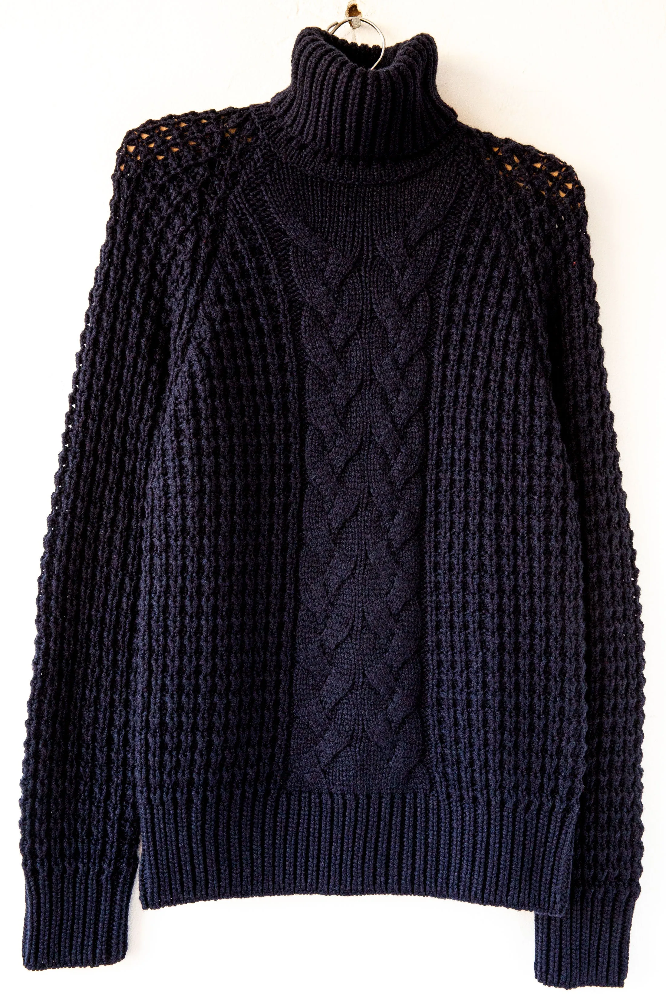 Cable Turtleneck