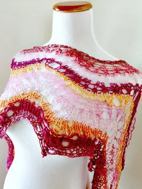 Candy Wrapper shawl