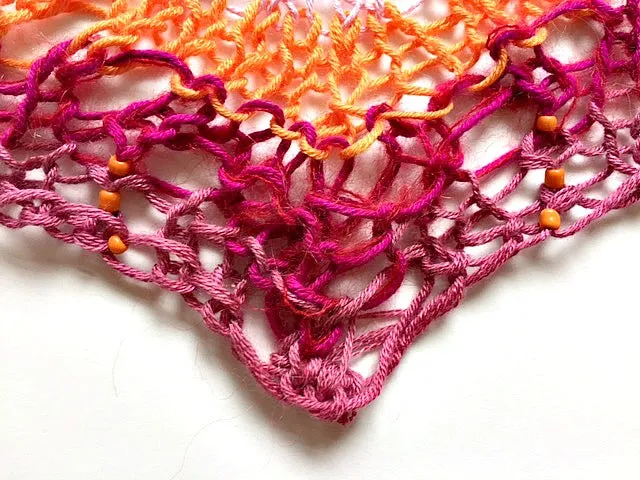 Candy Wrapper shawl