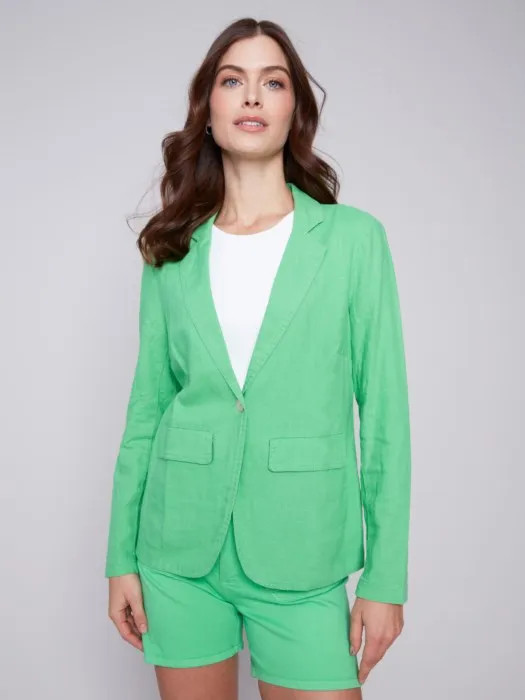 C.B 6301 Linen Blazer