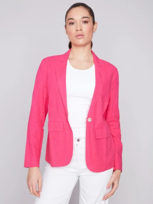 C.B 6301 Linen Blazer