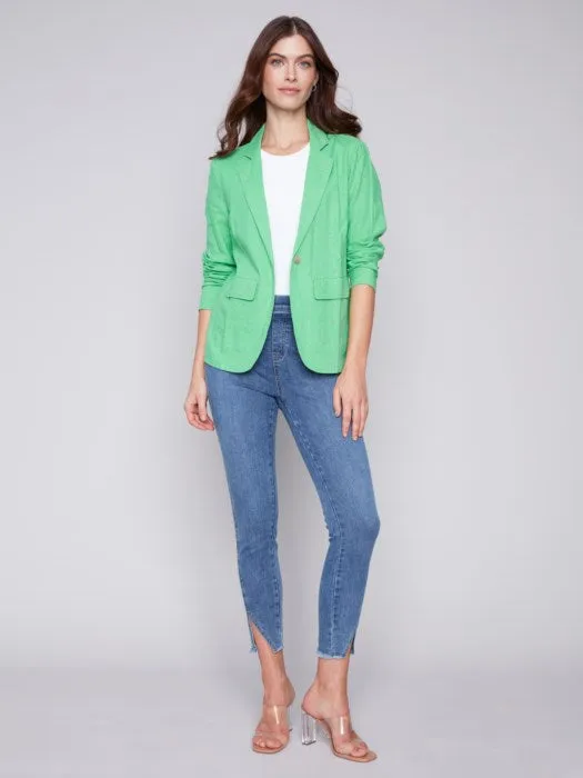 C.B 6301 Linen Blazer