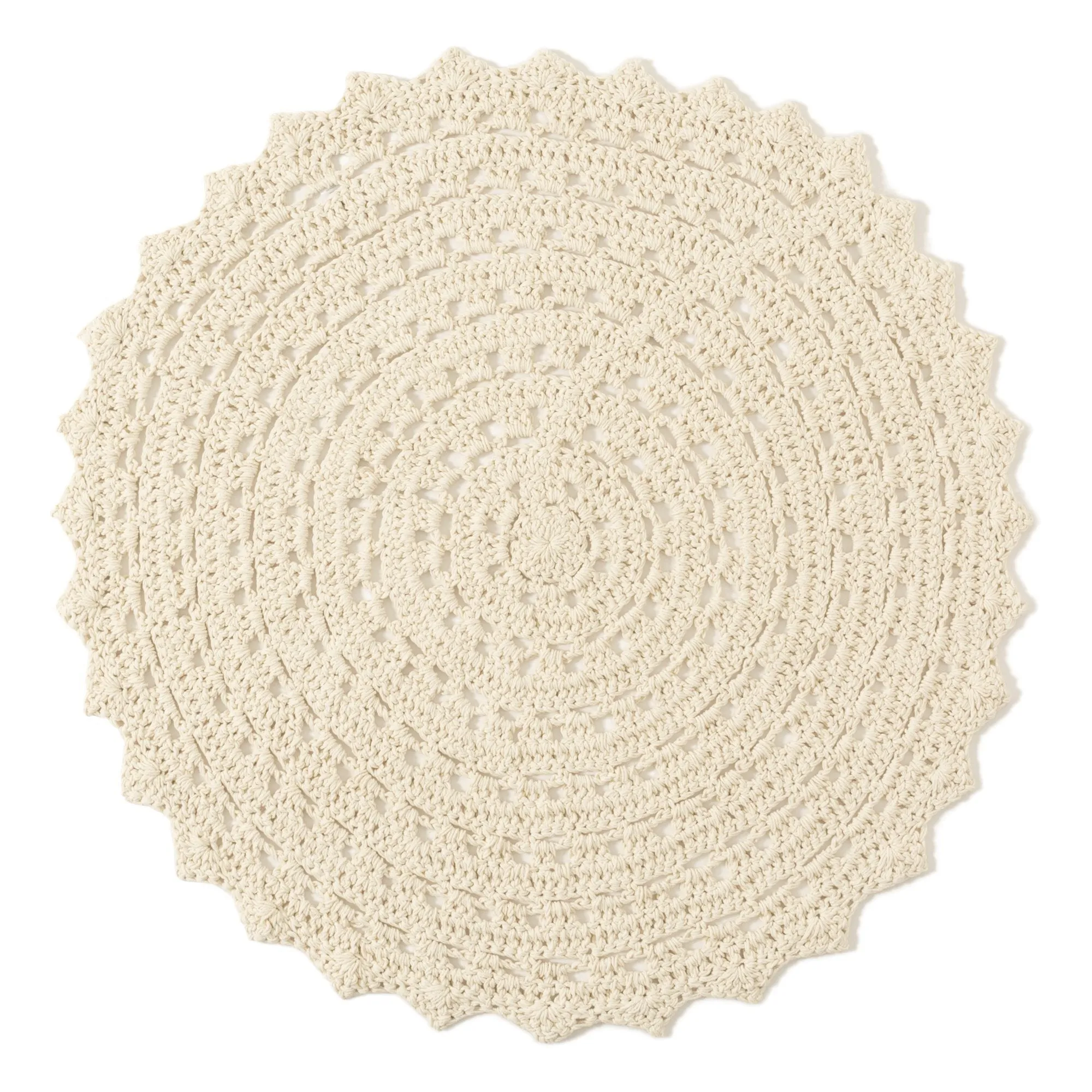 Chaplle Rug Medium White (W1200 × D1200)