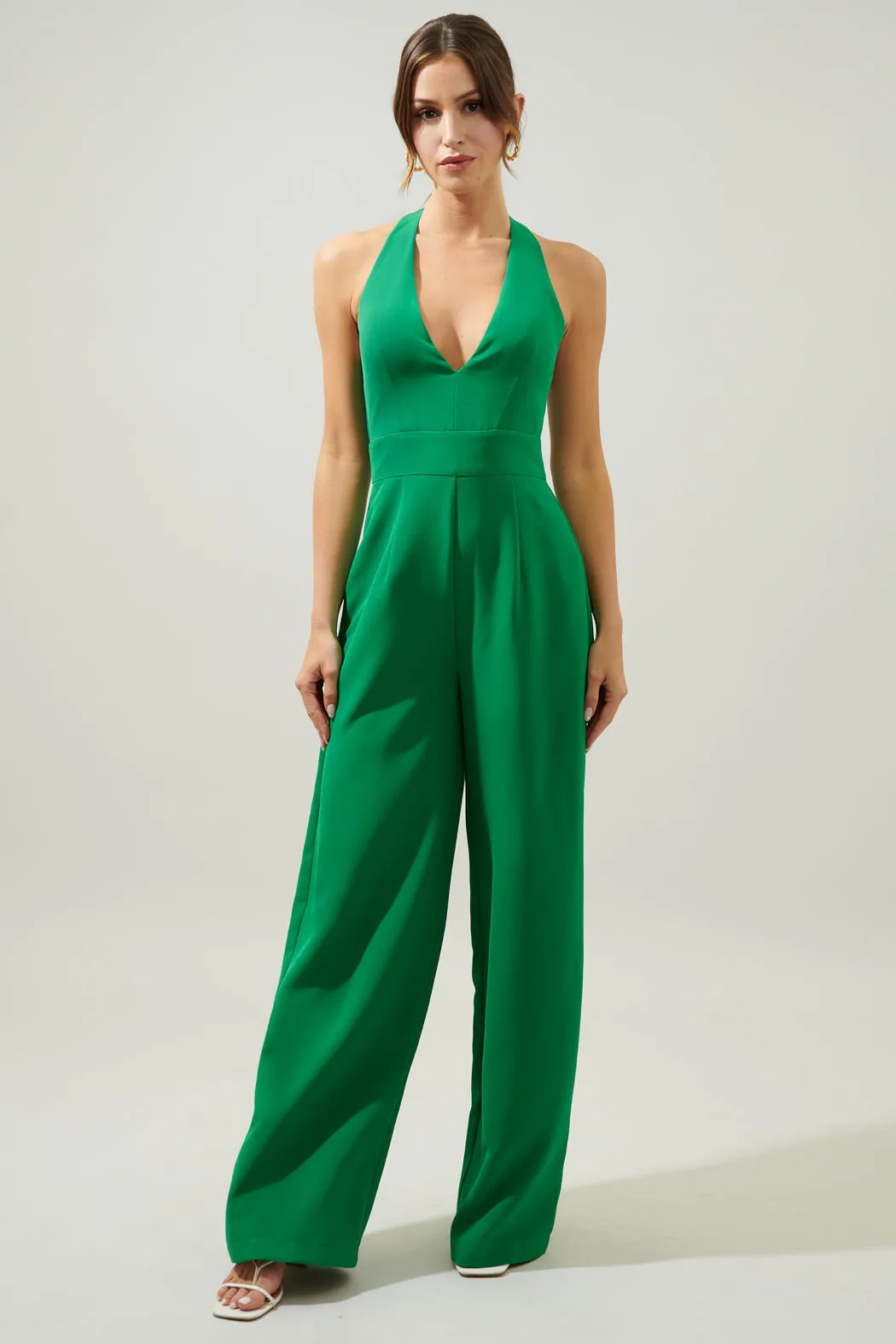 Chelsea Halter Jumpsuit