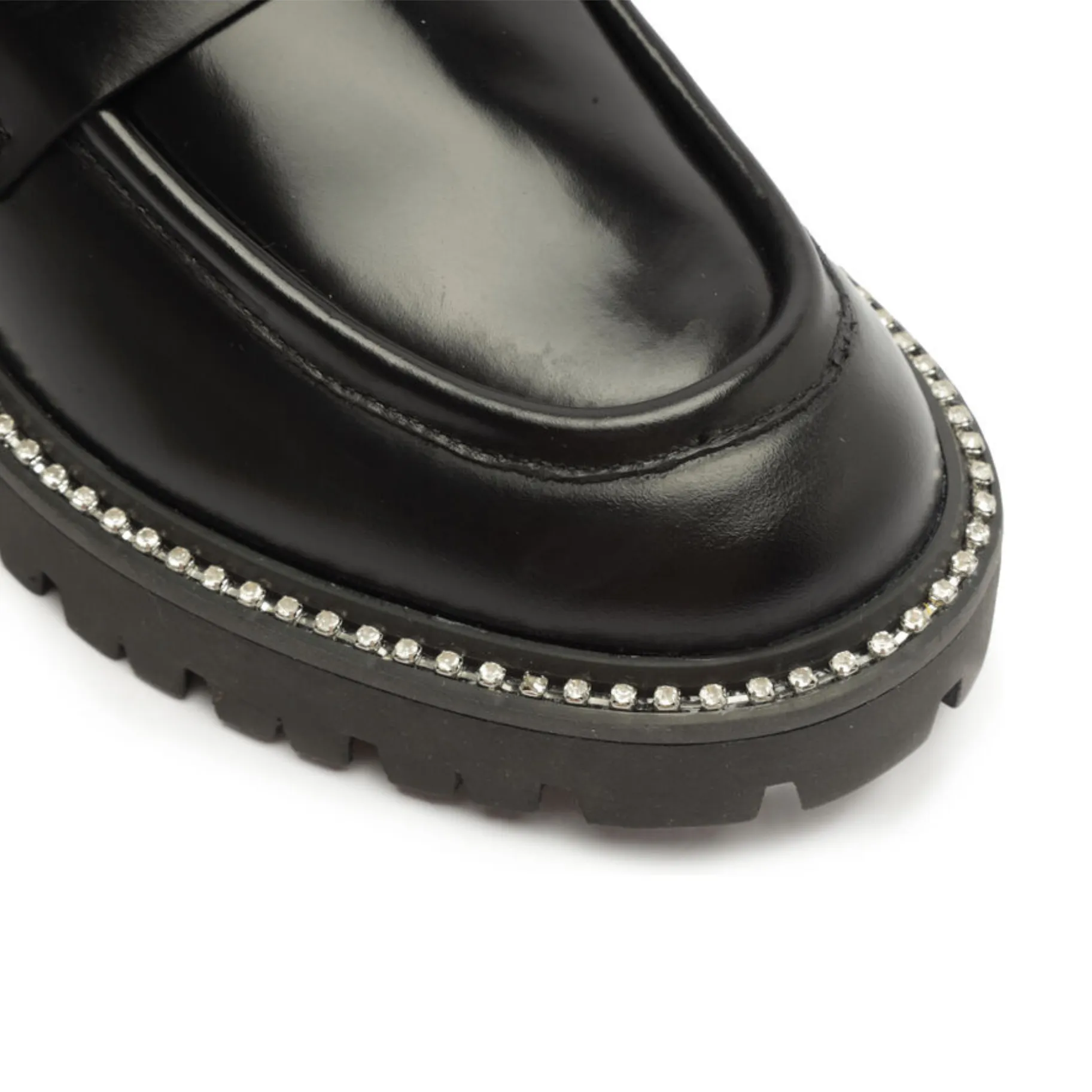 Christie Tractor Leather Flat