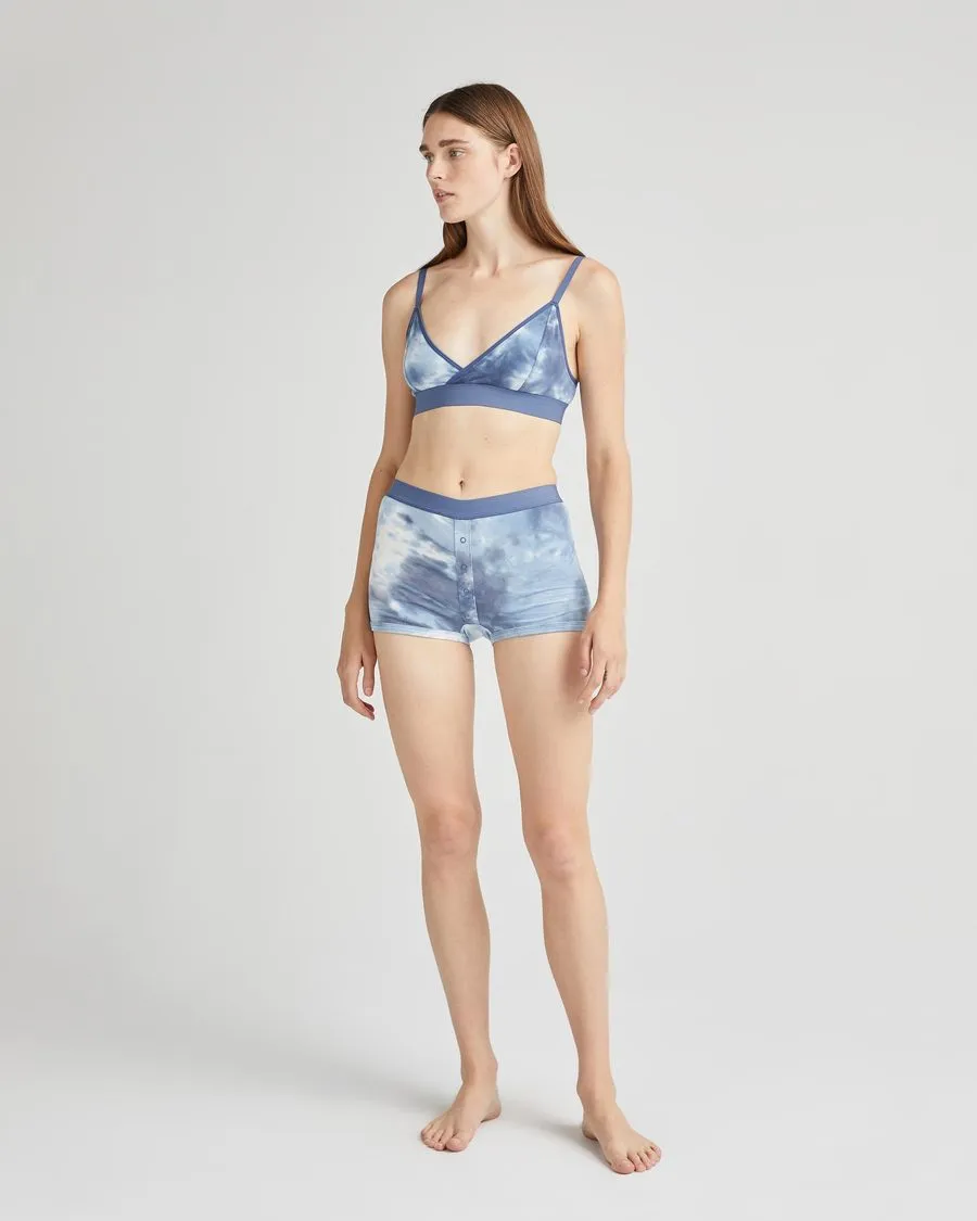 Classic Bralette in Blue Storm