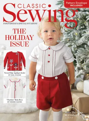 Classic Sewing Magazine - Holiday 2020