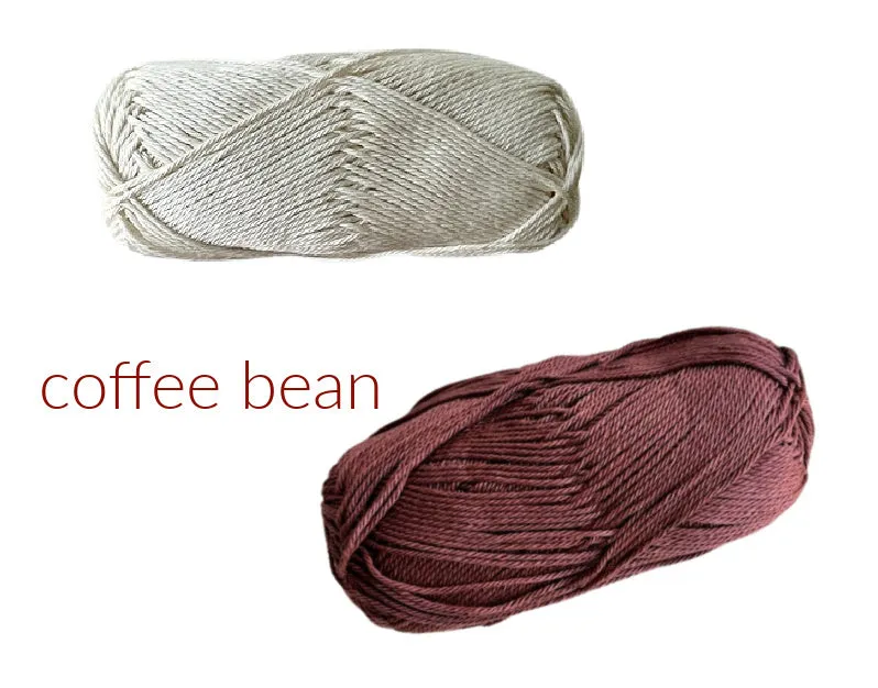 Coffee bean beanie