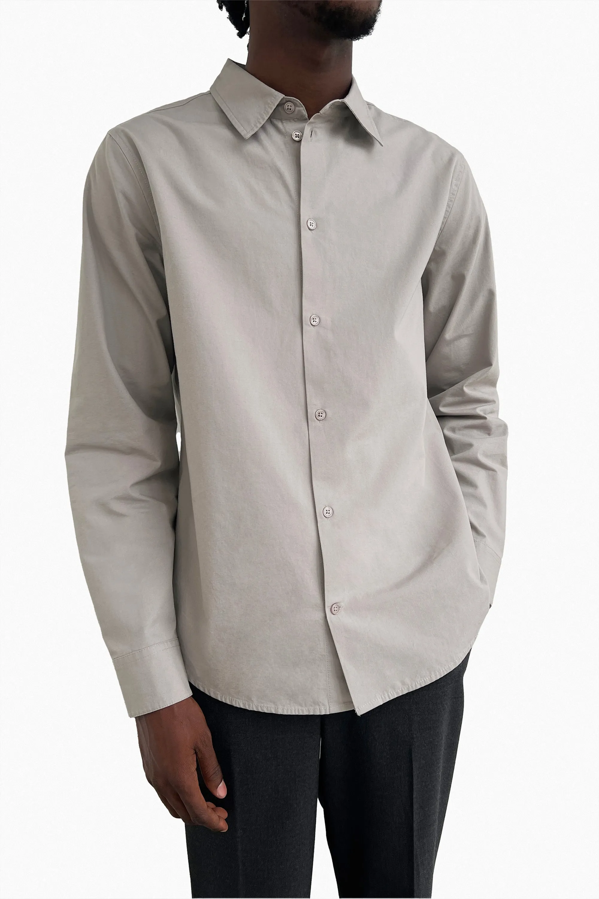 COTTON POPLIN SHIRT