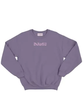 DAIGE logo sweater - Dusty lilac