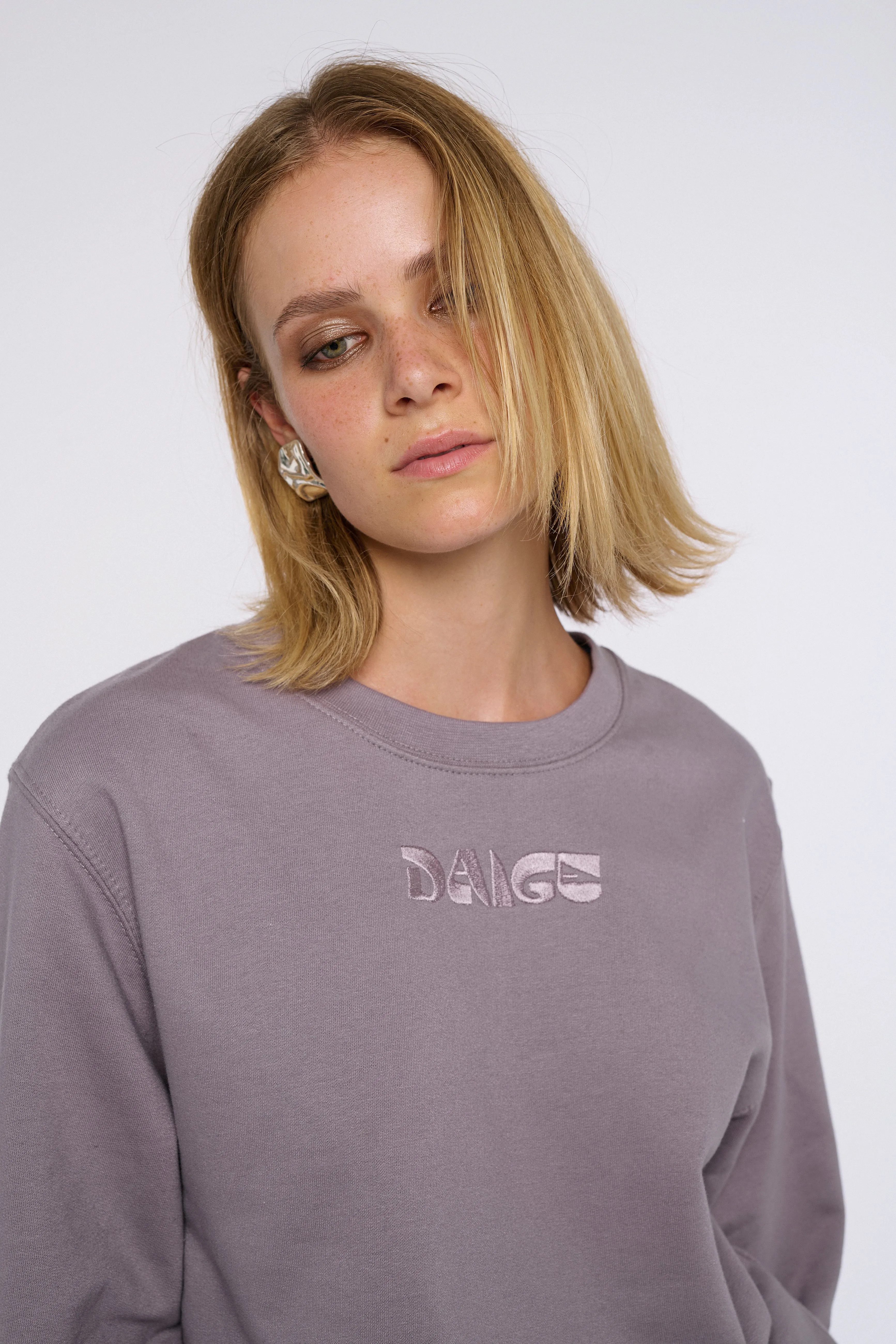 DAIGE logo sweater - Dusty lilac